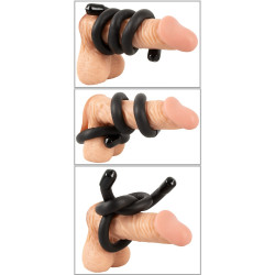 Bad Kitty Cockring Bend Cock Noir